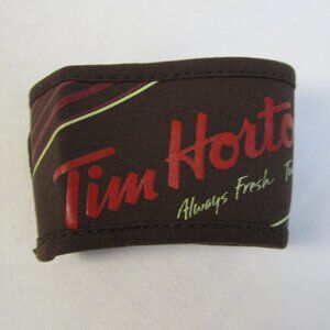 Tim Hortons Reusable Neoprene Coffee Cup Sleeve - Always Fresh Since 1964